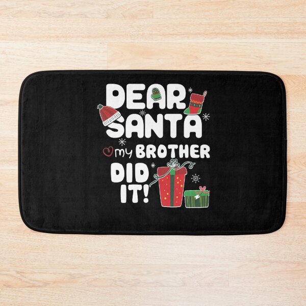 Item preview, Vintage Dear Retro Did Christmas Holiday Santa Brother It Funny My designed and sold by MediarMedic.
