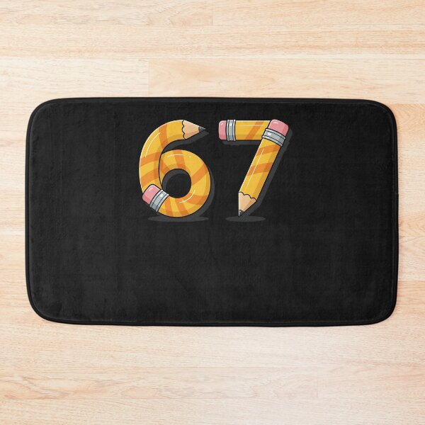 Item preview, 67 Days Of School Pencil Six Seven Days Of School Boys Girls designed and sold by diyoor.