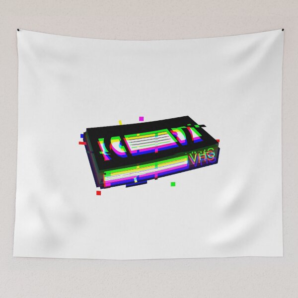 Item preview, VHS Tape Rewind Glitch - Vaporwave Aesthetic D E S I G N - Retro 90s Video Tapes Glitched Nostalgia Gift Idea designed and sold by harajukumoments.