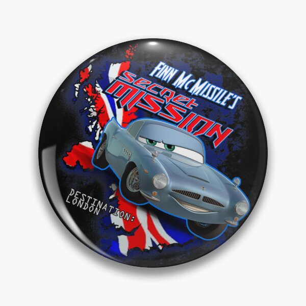 Item preview, Disney Pixar Cars 2 Finn McMissile's Secret Mission London  designed and sold by BaileJavo.
