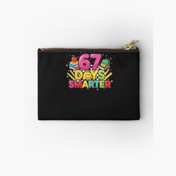 Item preview, 67 Days Of School Teacher Kids 6 7 Six Seven 67 Days Smarter designed and sold by diyoor.