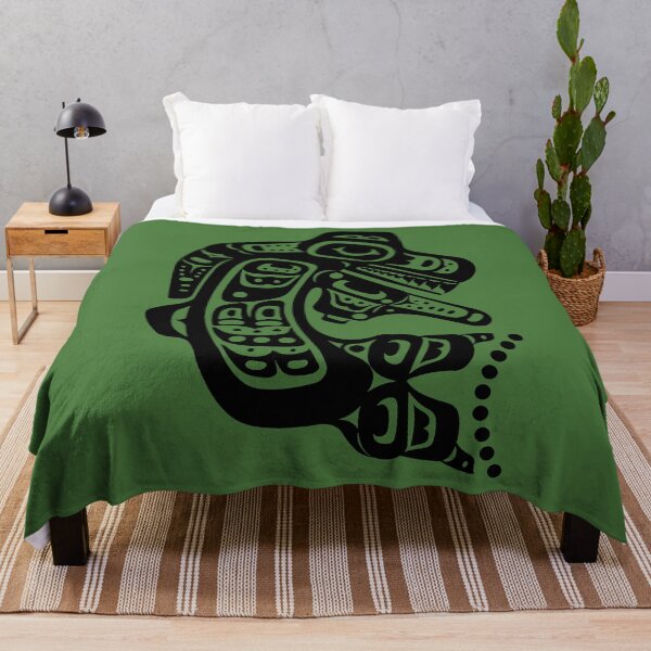 Item preview, Killer Whale Haida Native American Animal Crest designed and sold by YuckyCat.