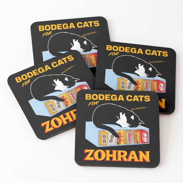 Item preview, Bodega Cats For Zohran designed and sold by janse-swaim.