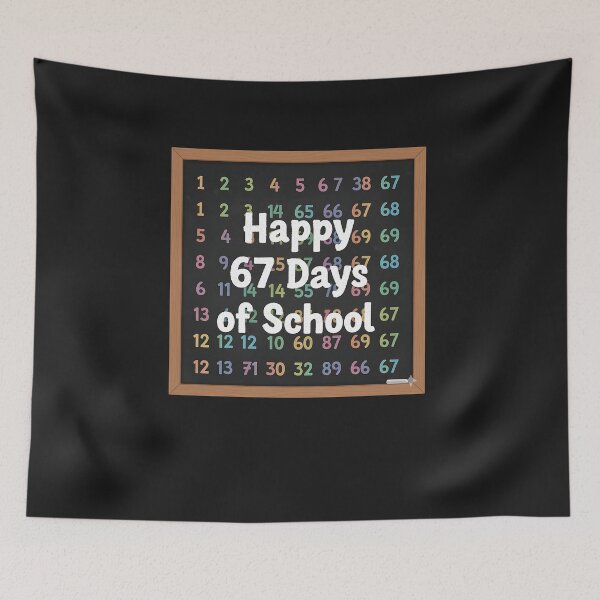 Item preview, 67 Days Of School Teacher Kids Boy 67 Math Numbers 100Th Day designed and sold by diyoor.
