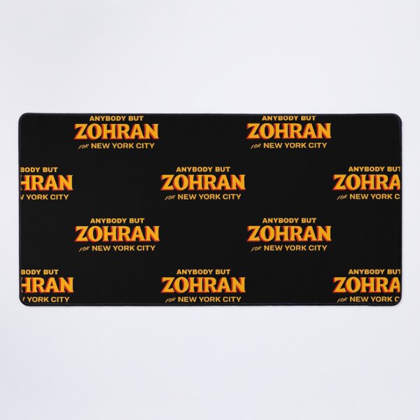 Item preview, Yellow Against Zohran For New York City Mayor - Anti Zohran Mamdani - Red And Blue designed and sold by janse-swaim.