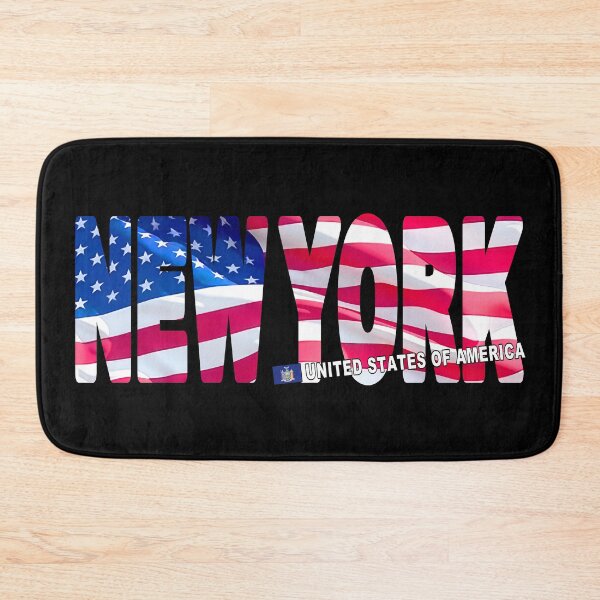 Item preview, NEW YORK United States of America - Sticker Tee Shirt designed and sold by Adam Gormley.