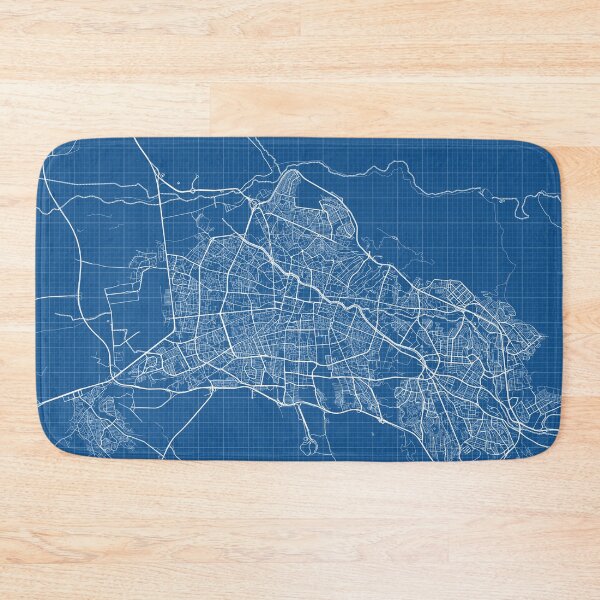 Item preview, Tabriz City Map of Iran - Blueprint designed and sold by deMAP.