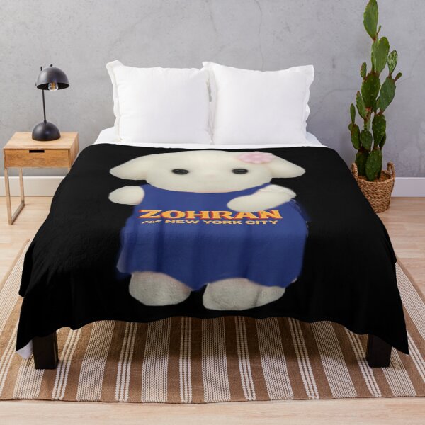 Item preview, Calico Critter Wearing Zohran Mamdani Shirt designed and sold by janse-swaim.