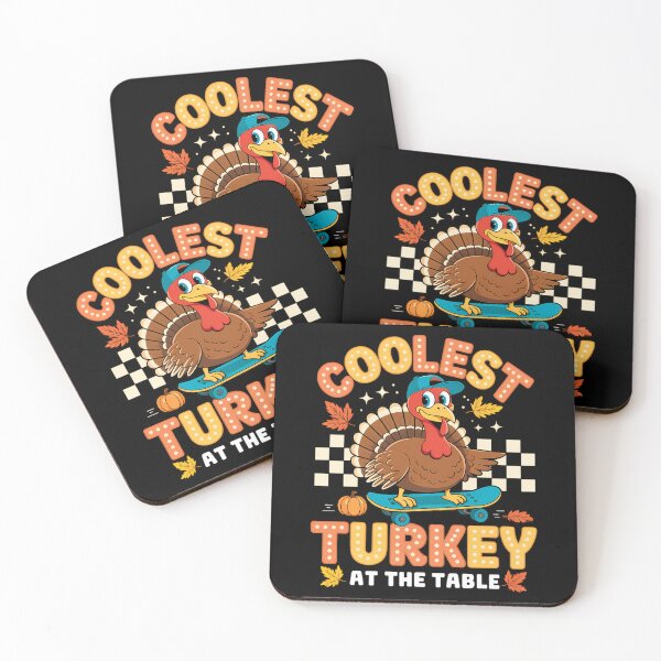 Item preview, Turkey At Thankful Table Happy Turkey Vintage Day Coolest designed and sold by GeoroSturgis.