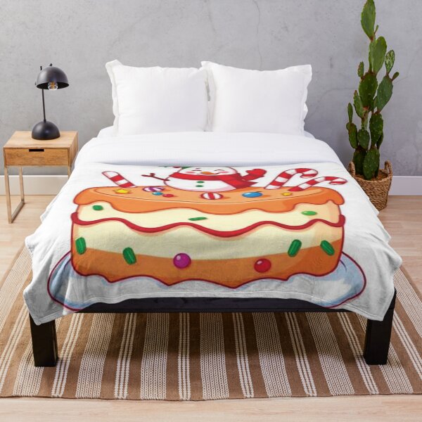 Artikelvorschau, Ein niedlicher Weihnachtskuchen im Cartoon-Stil entworfen und verkauft von AnuNP.