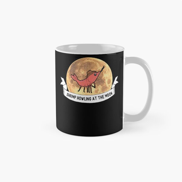 Item preview, Cowboy Shrimp Howling Moon Tee designed and sold by TinaMDedrick.