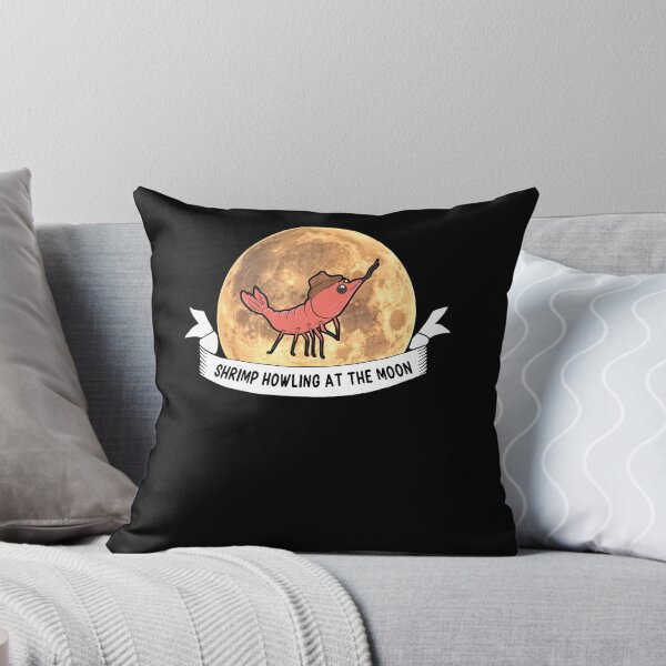 Item preview, Cowboy Shrimp Howling Moon Tee designed and sold by TinaMDedrick.