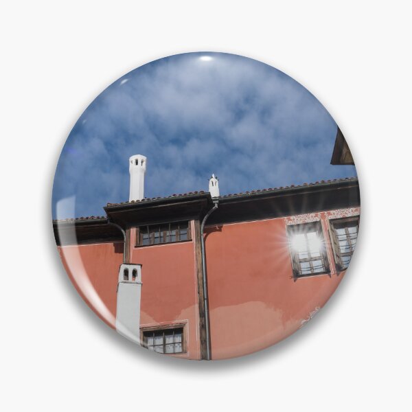 Item preview, Colorful Courtyard Architecture in Old Town Plovdiv designed and sold by Georgia Mizuleva.