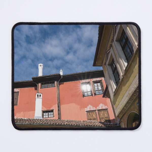 Item preview, Colorful Courtyard Architecture in Old Town Plovdiv designed and sold by Georgia Mizuleva.