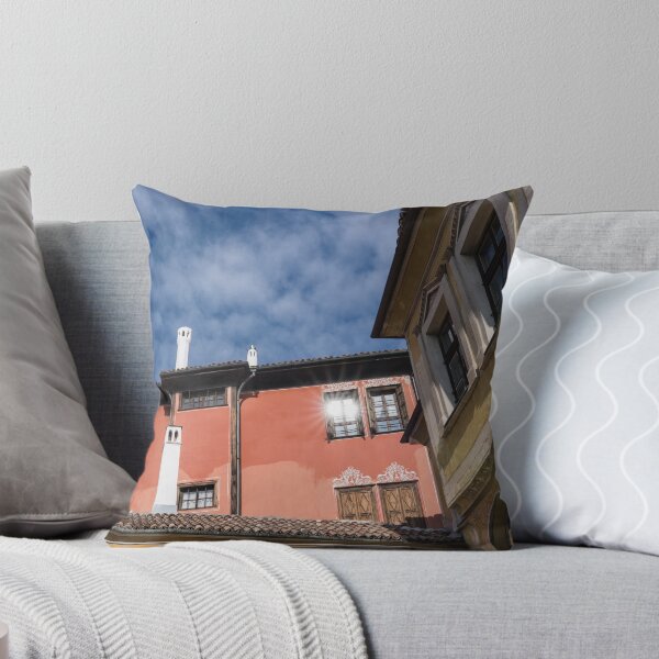 Item preview, Colorful Courtyard Architecture in Old Town Plovdiv designed and sold by Georgia Mizuleva.
