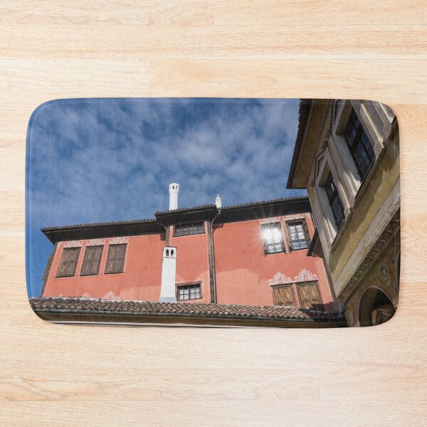 Item preview, Colorful Courtyard Architecture in Old Town Plovdiv designed and sold by Georgia Mizuleva.