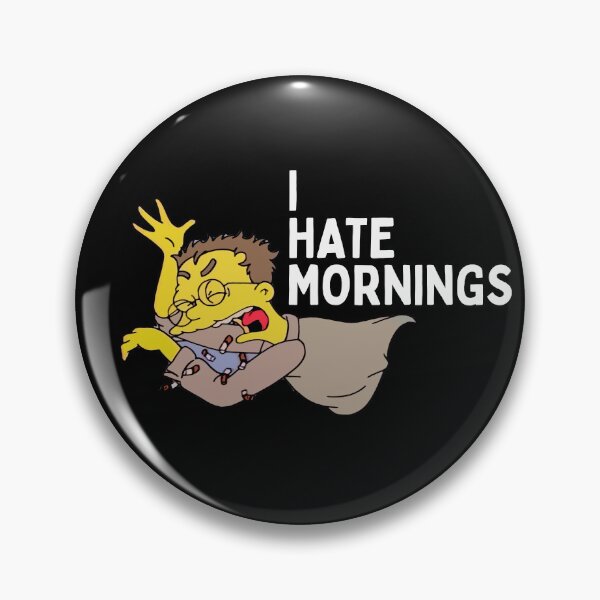 Item preview, I Hate Mornings Hungover Smithers designed and sold by UNK-Fatigues.