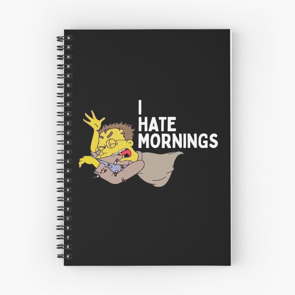 Item preview, I Hate Mornings Hungover Smithers designed and sold by UNK-Fatigues.