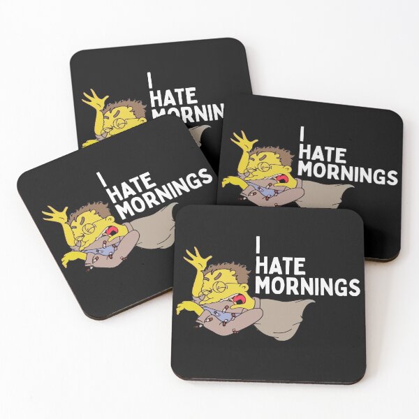 Item preview, I Hate Mornings Hungover Smithers designed and sold by UNK-Fatigues.