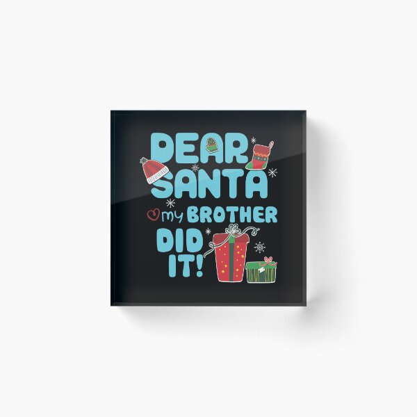 Item preview, Retro My It Christmas Santa Dear Vintage Funny Did Holiday Brother designed and sold by MediarMedic.