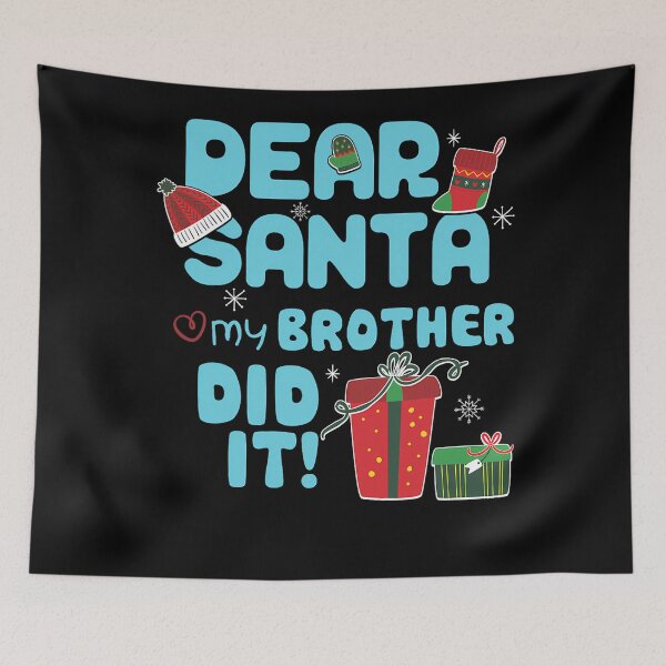 Item preview, Retro My It Christmas Santa Dear Vintage Funny Did Holiday Brother designed and sold by MediarMedic.