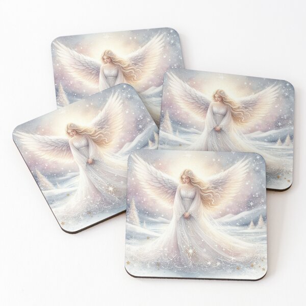 Item preview, Winter Angel in Watercolor designed and sold by Angelstkw.