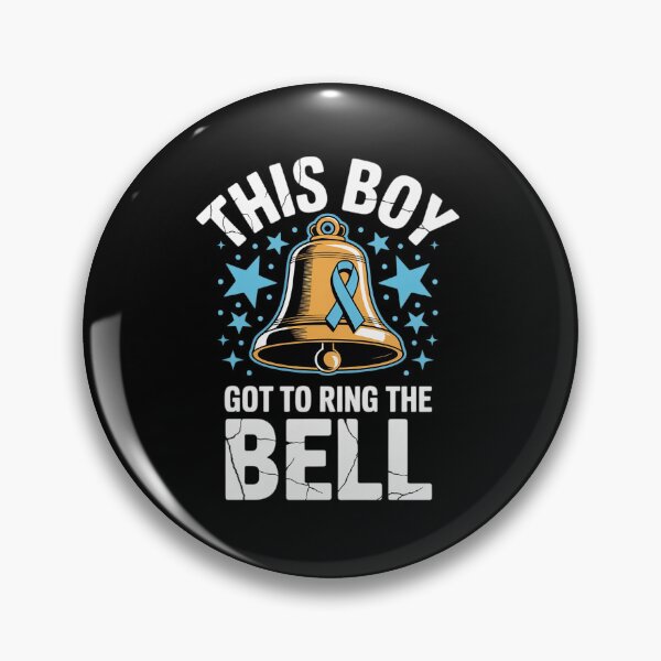 Item preview, Cute Cancer Awareness This Boy Got To Ring The Bell designed and sold by HaileyRobel.