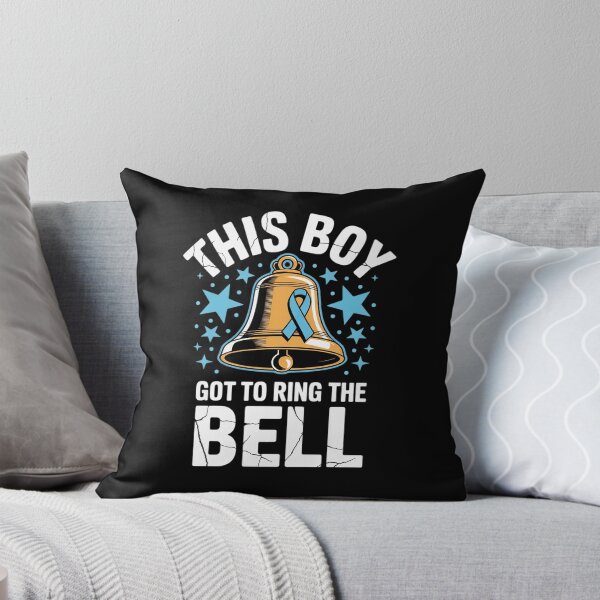 Item preview, Cute Cancer Awareness This Boy Got To Ring The Bell designed and sold by HaileyRobel.