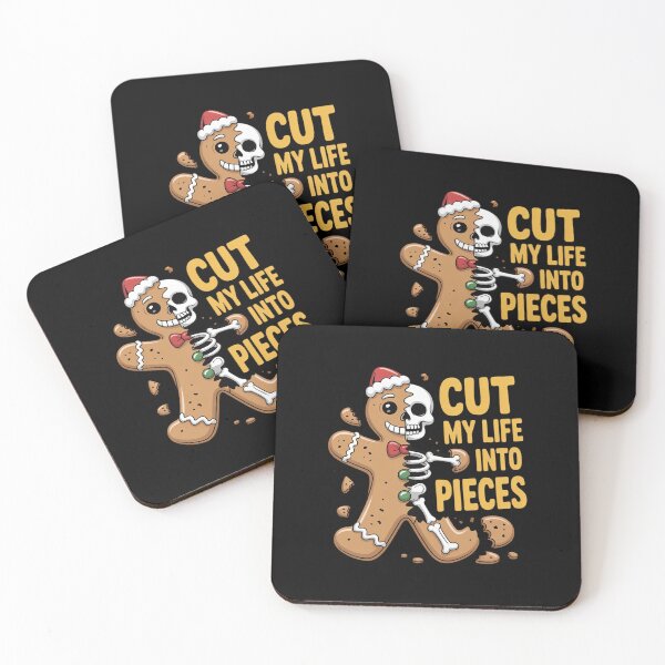 Item preview, Cut My Life Into Pieces Gingerbread Christmas designed and sold by MinaReinger.