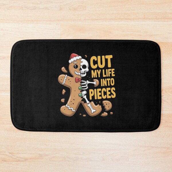 Item preview, Cut My Life Into Pieces Gingerbread Christmas designed and sold by MinaReinger.