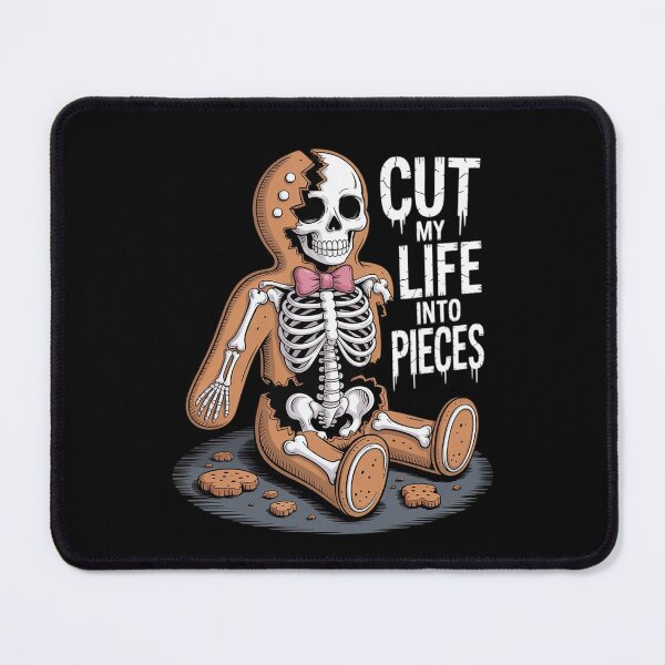 Item preview, Cut My Life Into Pieces Gingerbread Christmas Elder Emo designed and sold by AmparoBoyle.