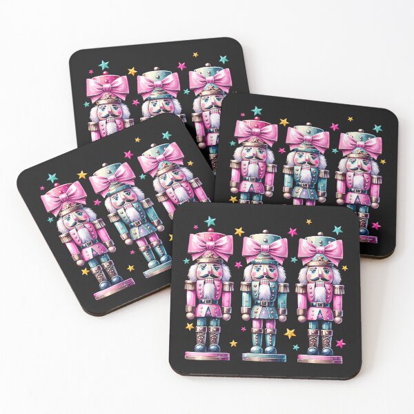 Item preview, Vintage Pink Nutcracker Squad Women Girl Kids Pink Christmas designed and sold by TalalosART.