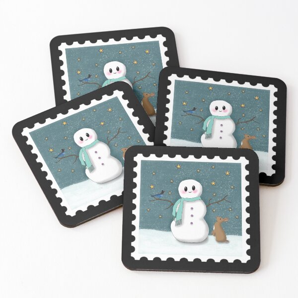 Item preview, Cute little Snowman designed and sold by StephJChild.