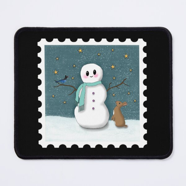 Item preview, Cute little Snowman designed and sold by StephJChild.