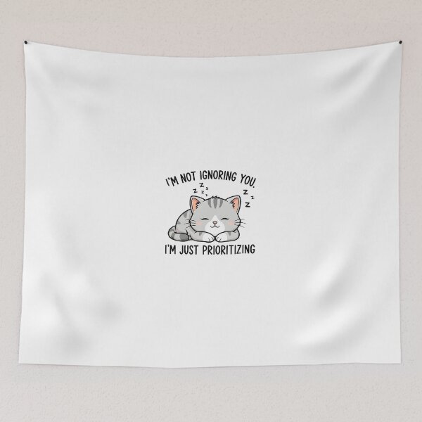 Item preview, Prioritizing Cat Nap designed and sold by Red Arts.