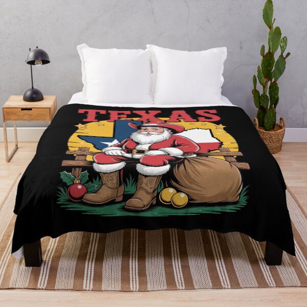 Item preview, Cowboy Santa Christmas Texas Western Holiday designed and sold by DrewLeuschke.