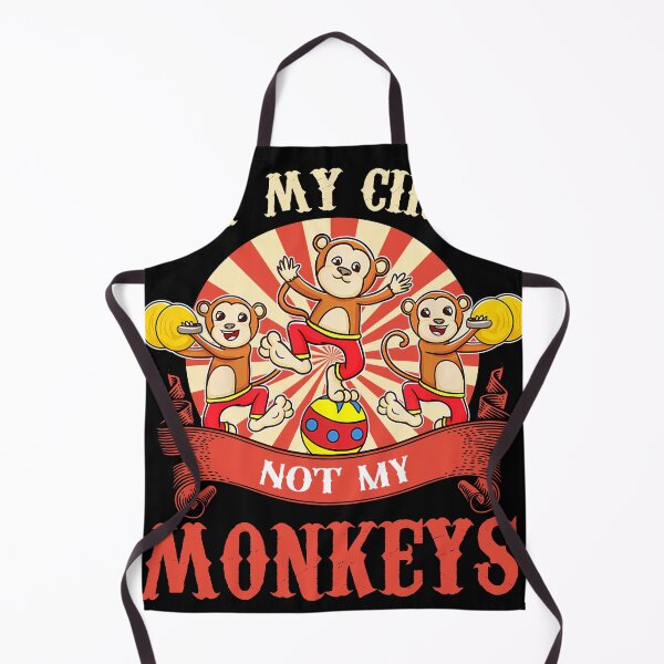 Item preview, Circus Monkeys Not My Circus Funny T-Shirt designed and sold by LarryMBrown.
