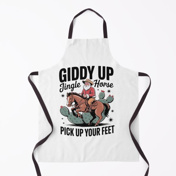 Item preview, Cowboy Christmas, Giddy Up Jingle Horse Pick Up Your Feet designed and sold by MinaReinger.