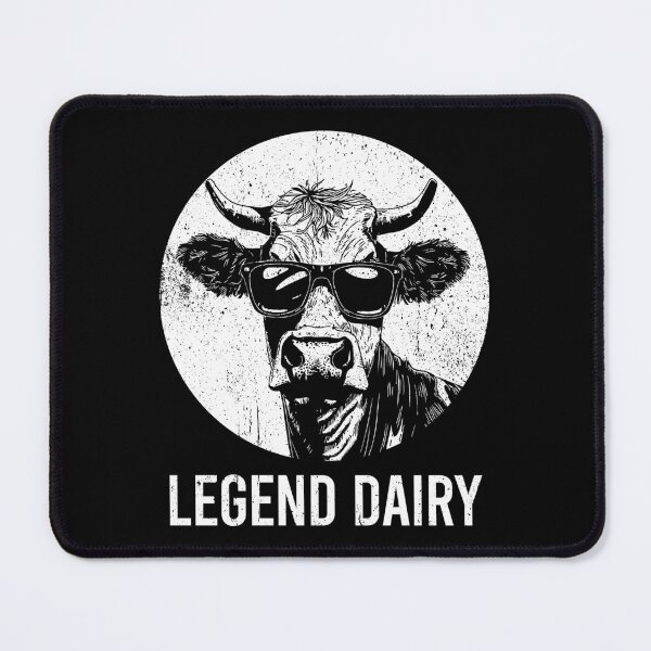 Item preview, Legend Dairy - Funny Cow Farmer Pun designed and sold by novelliamaera.