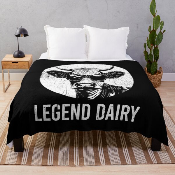Item preview, Legend Dairy - Funny Cow Farmer Pun designed and sold by novelliamaera.