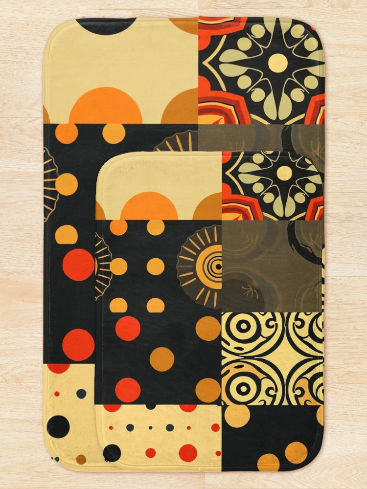 Thumbnail 5 of 6, Bath Mat, Abstract Patterns designed and sold by GraphicsClub.