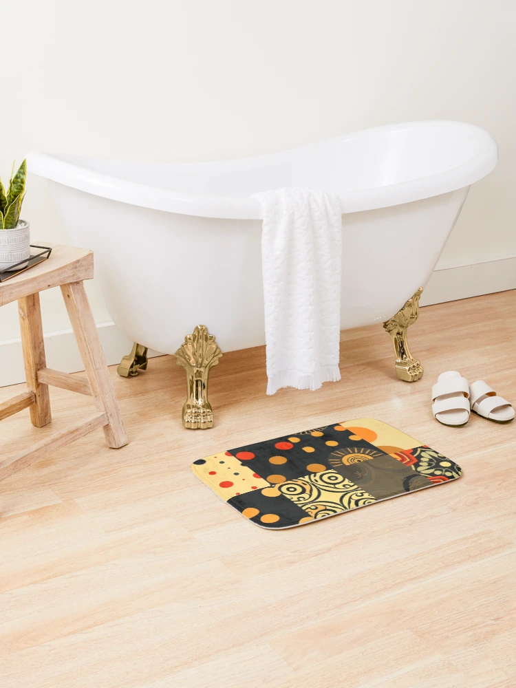 Thumbnail 2 of 6, Bath Mat, Abstract Patterns designed and sold by GraphicsClub.