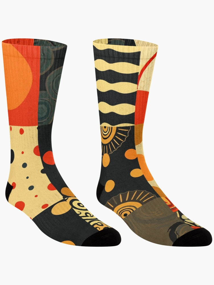 Thumbnail 3 of 5, Socks, Abstract Patterns designed and sold by GraphicsClub.