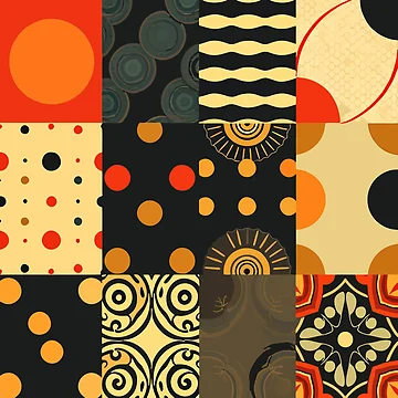 Artwork thumbnail, Abstract Patterns by GraphicsClub