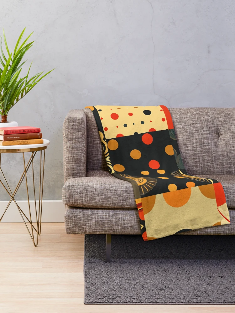 Thumbnail 2 of 6, Throw Blanket, Abstract Patterns designed and sold by GraphicsClub.
