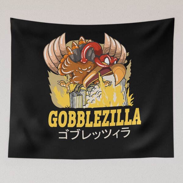 Item preview, Quote Happy Humor Style Retro Funny Gobblezilla Thanksgiving designed and sold by nguyenconguan80.