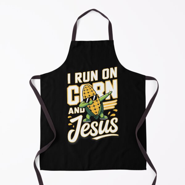 Item preview, I Run On Corn And Jesus designed and sold by KelseyYasuko.