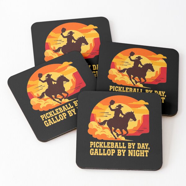 Item preview, Pickleball Horse Rider Texas Cowboy Sports Apparel designed and sold by 519xdesign.