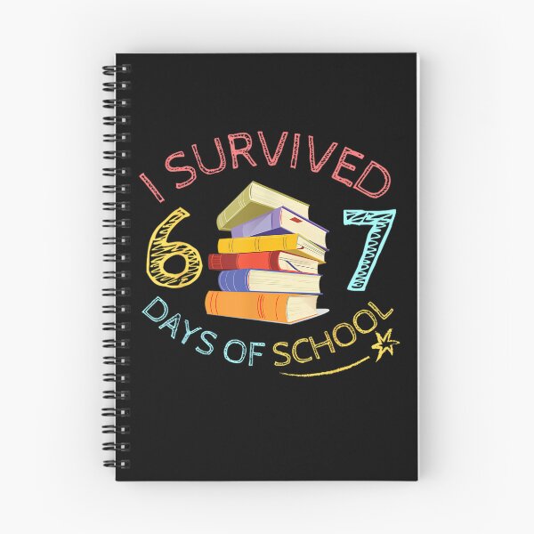 Item preview, Days Survived Classic 67 Meme Funny I Student 67 of School Teacher designed and sold by SteveSaccoro.