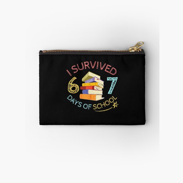 Item preview, Days Survived Classic 67 Meme Funny I Student 67 of School Teacher designed and sold by SteveSaccoro.